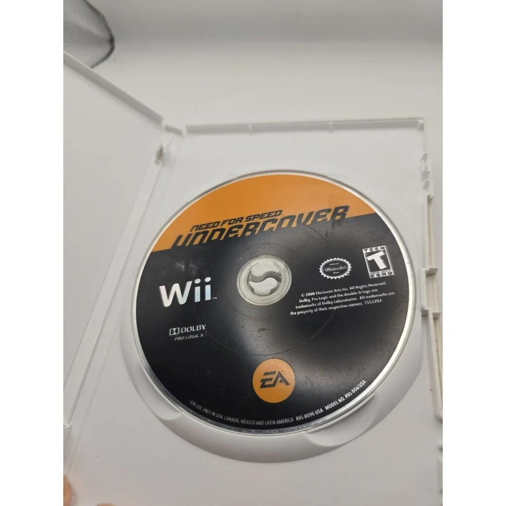 Need for Speed: Undercover No Manual (Nintendo Wii, 2008)